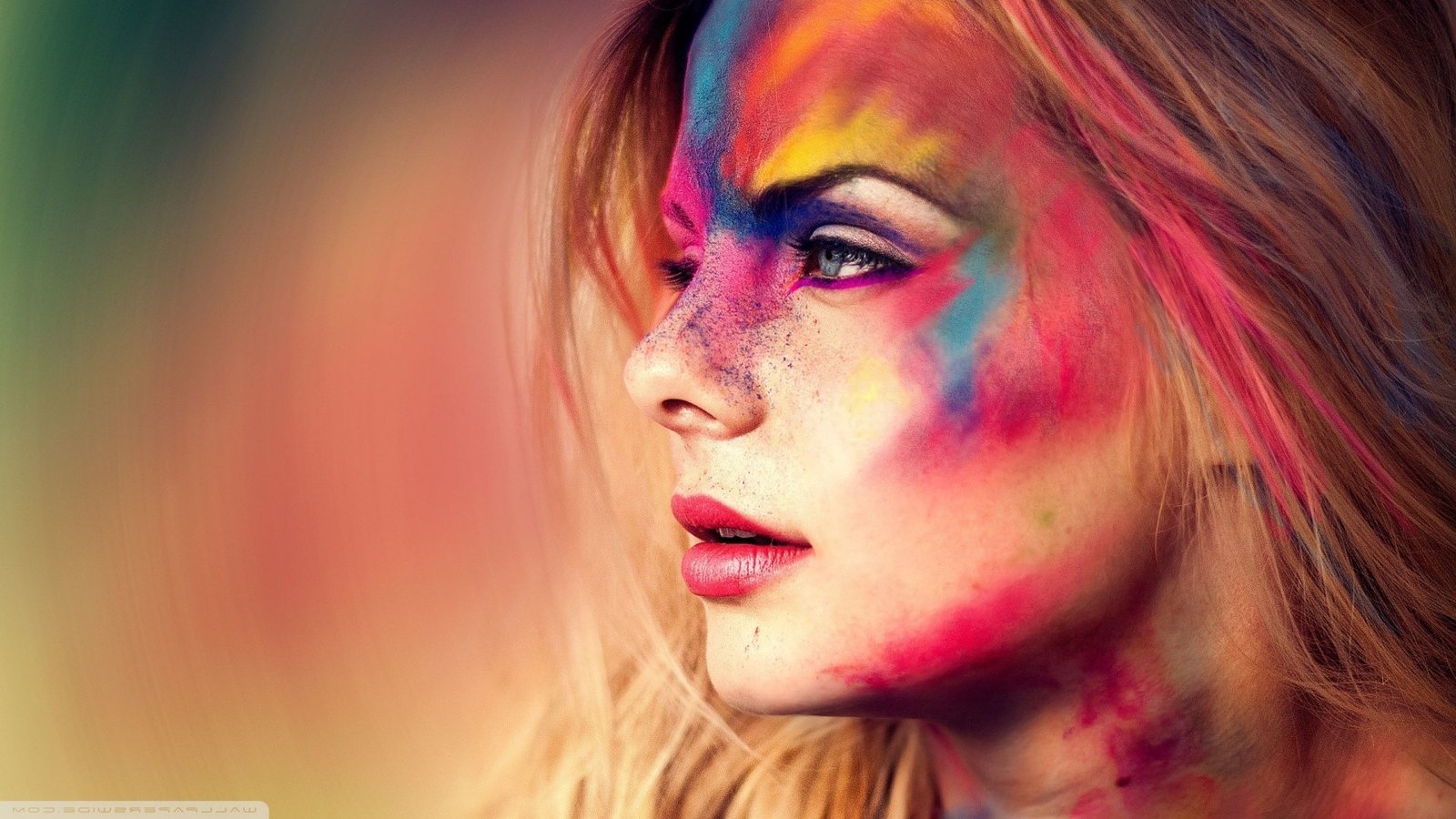 Creative color portrait